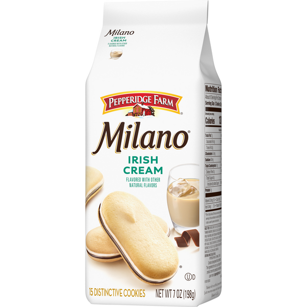 Pepperidge Farm Milano Cookies, Irish Cream, 3-Pack 7 Oz Bag