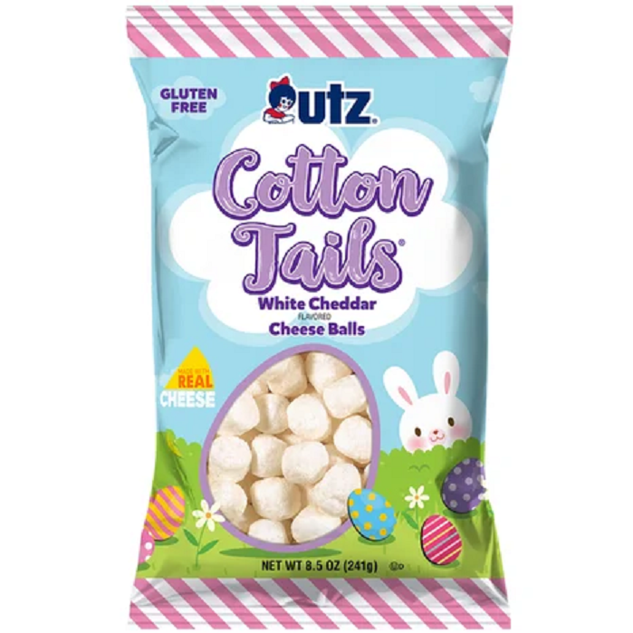 UTZ Cotton Tails White Cheddar Cheese Balls, 8.5 oz. Bags
