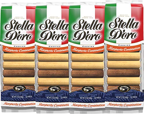 Stella D'oro Margherite Combination Cookies 12 oz. Package (4 Pack)