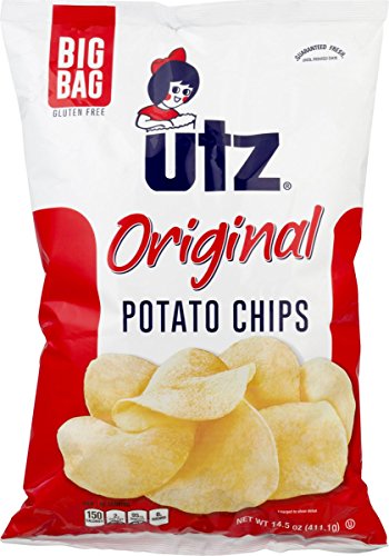 Utz Original Potato Chips in a 14.5 oz. Big Bag (3 Bags)