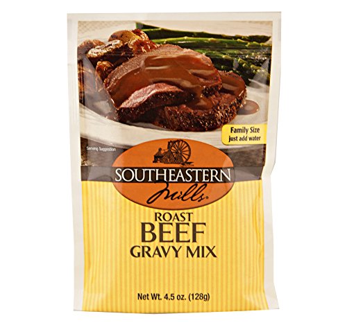 Southeastern Mills Roast Beef Gravy Mix, 4.5 Oz. Package (Pack of 4)