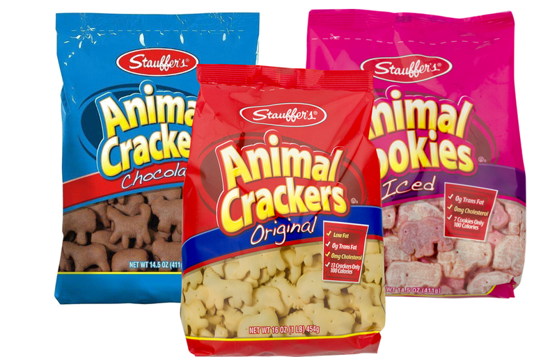 Stauffer's Original, Chocolate & Iced Animal Crackers, Variety 3-Pack
