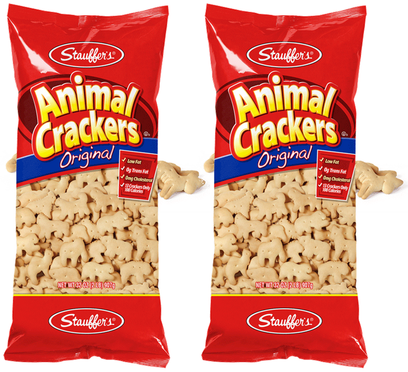 Stauffers Original Animal Crackers, 2-Pack 32 oz. Bags