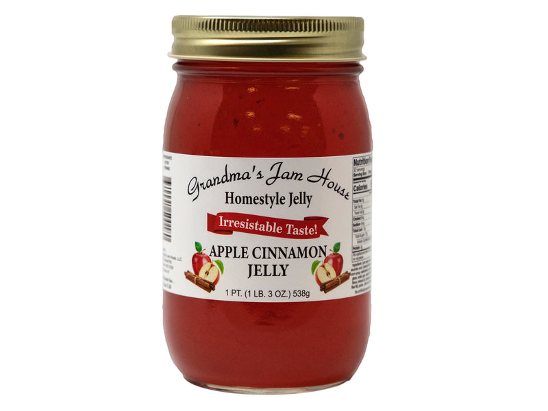 Grandma's Homestyle Apple Cinnamon Jelly, 2-Pack 16 oz. Jars