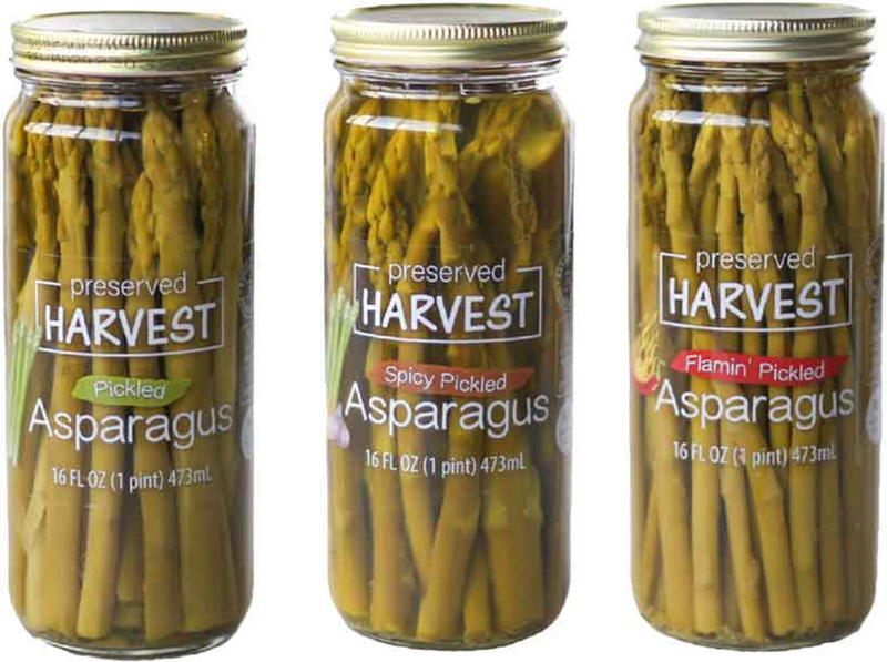 Preserved Harvest Pickled Asparagus, 16 fl. oz. Jars, 2-Pack