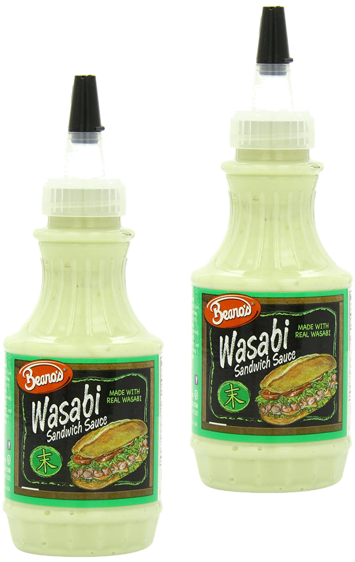 Beano's Wasabi Sandwich Sauce, 2-Pack 8 fl. oz. Bottles