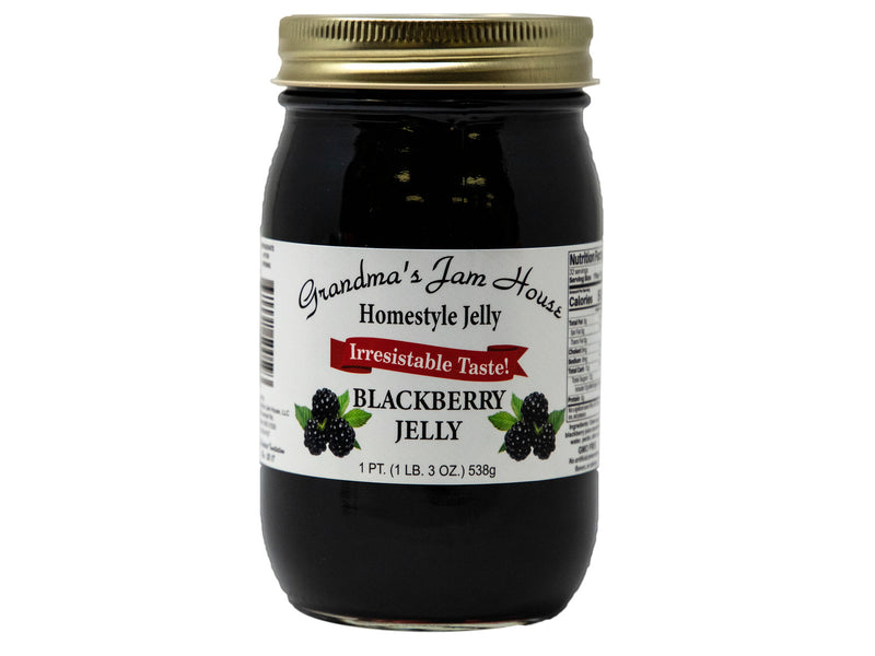 Grandma's Homestyle Blackberry Jelly, 2-Pack 16 oz. Jars