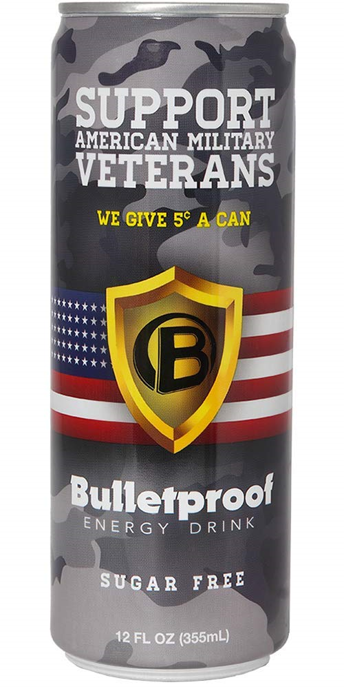 Bulletproof Original Energy Drink, 12-Pack 12 fl oz. Cans