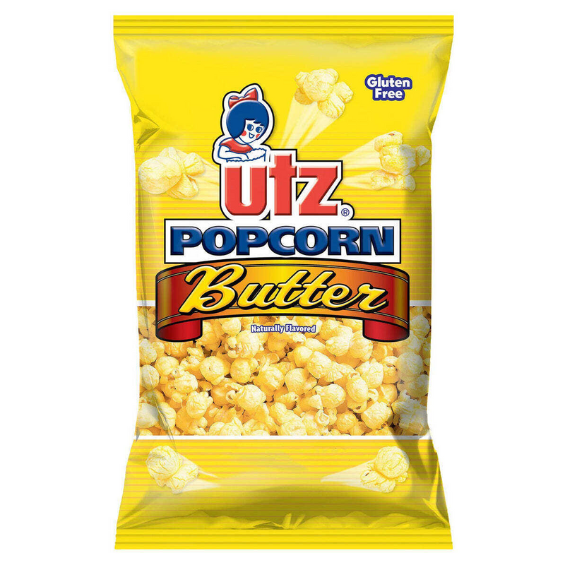 Utz Quality Foods Popcorn, 14 Count Carton 2.5 oz. Single Serve Bags
