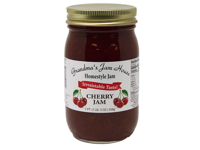 Grandma's Homestyle Cherry Jam, 2-Pack 16 oz. Jars