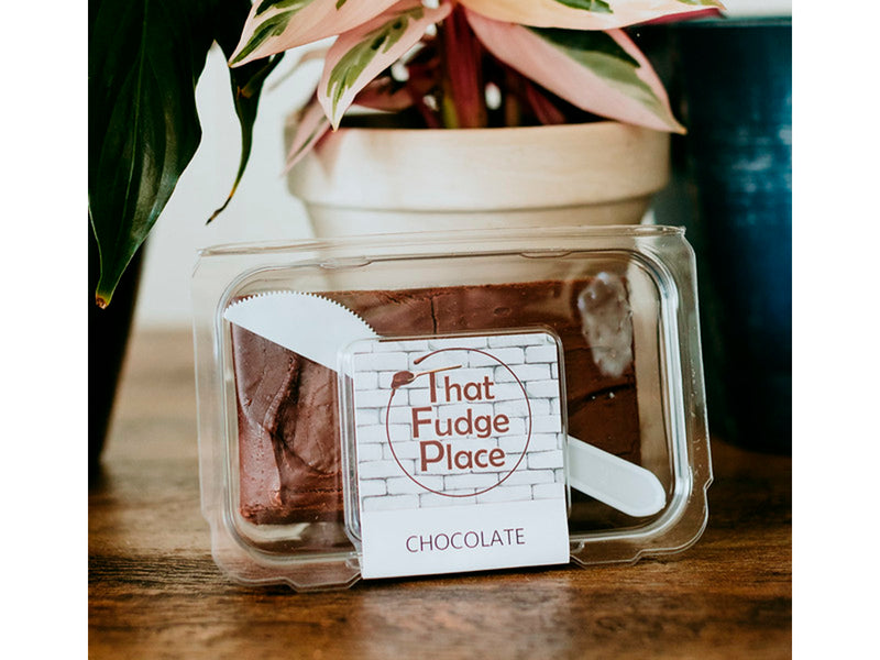 That Fudge Place Chocolate Fudge, 2-Pack 8 oz. Containers