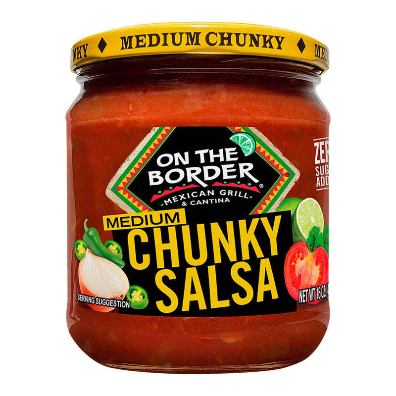 On The Border Chunky Salsa, 2-Pack 16 oz. Jars