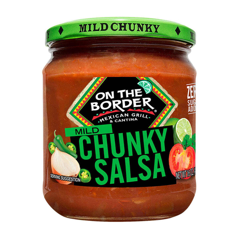 On The Border Chunky Salsa, 2-Pack 16 oz. Jars