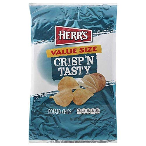 Herr's Potato Chips, 18 oz. Value Size Bags