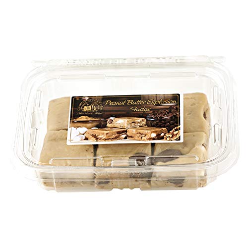 Country Fresh Rich & Creamy Fudge: Choice of Seven Specialty Fudge Varieties- Two 12 oz. Trays (Peanut Butter Explosion)