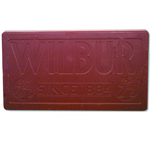 Wilbur Chocolate Co. 50 Lb. Chocolate Bulk Packed for Baking (Cupid Milk Chocolate)