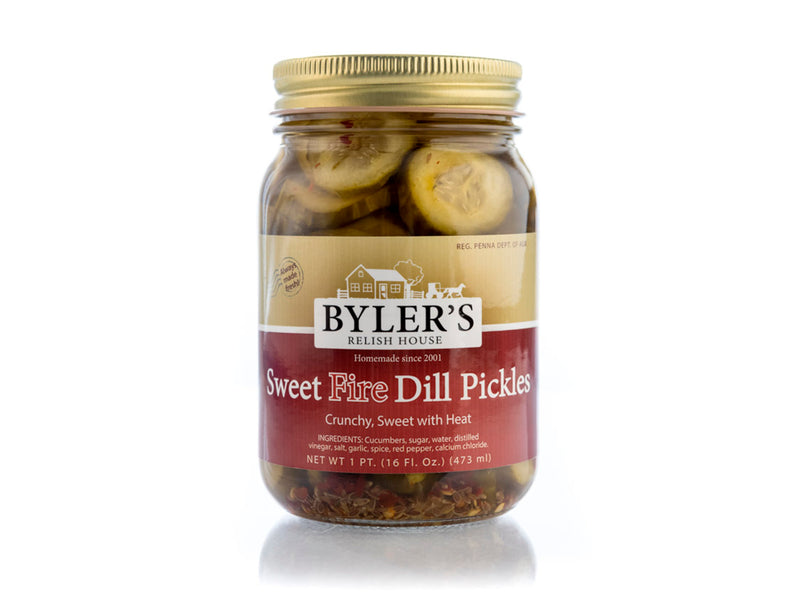 Byler's Relish House Sweet Dill Pickles, 2-Pack 16 fl. oz. Jars