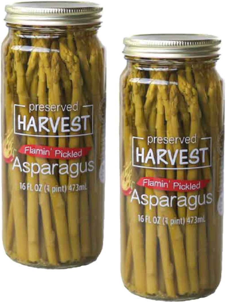 Preserved Harvest Pickled Asparagus, 16 fl. oz. Jars, 2-Pack