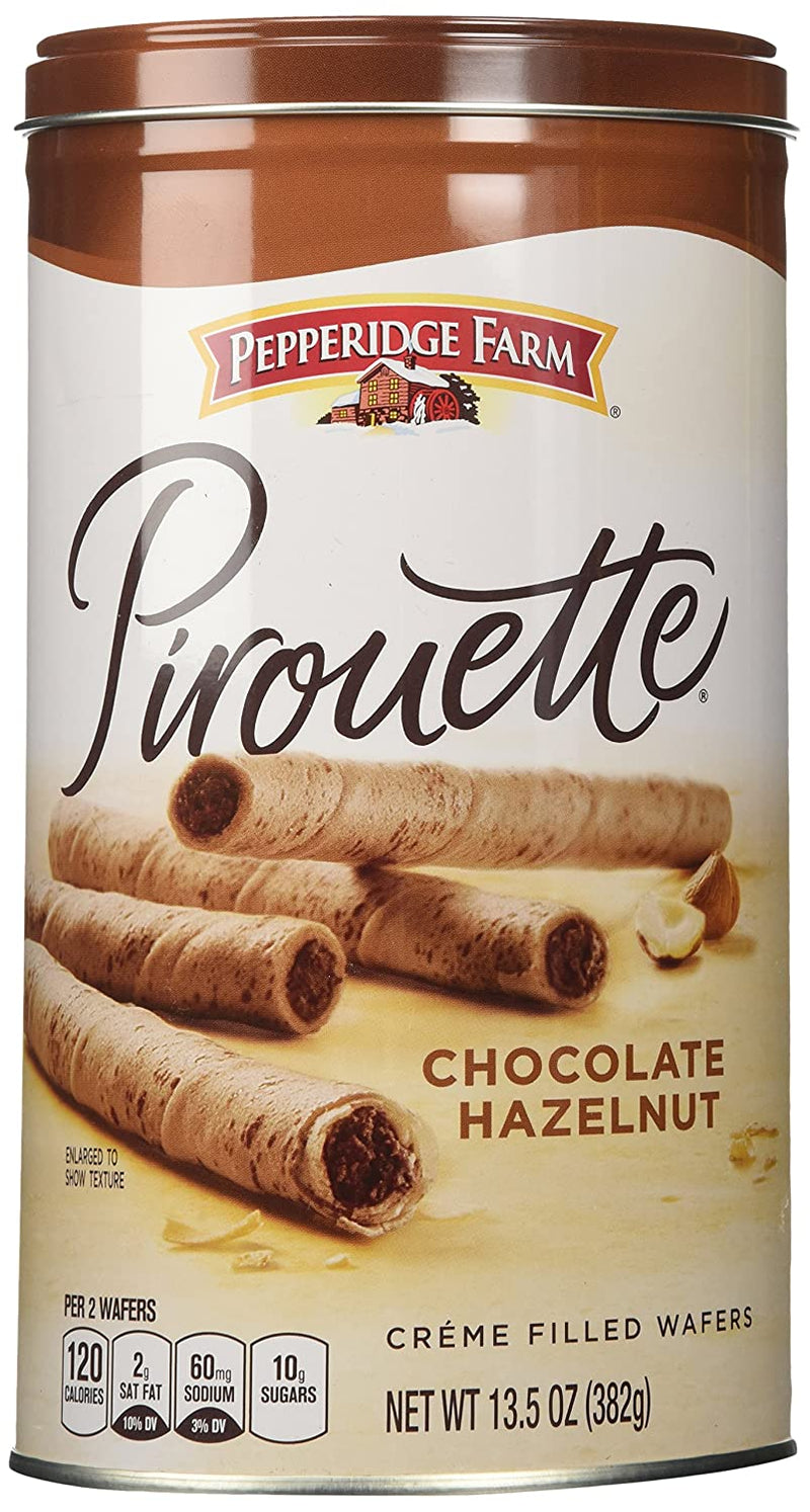 Pepperidge Farm Crème Filled Pirouette Rolled Wafers, 2-Pack 13.5 Ounce