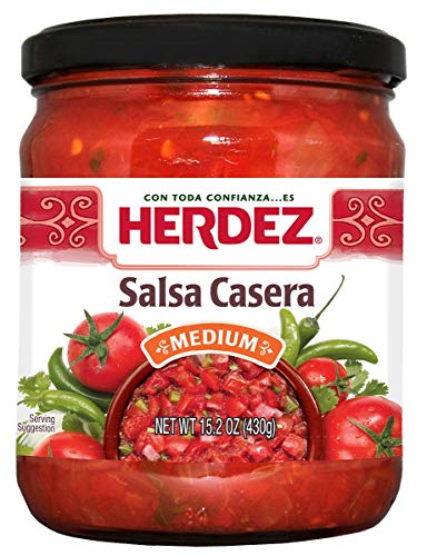 Herdez Medium Salsa Casera, 3-Pack 15.2 oz Jars