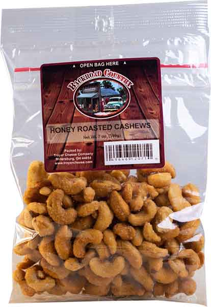 Backroad Country Roasted Honey Cashews, 2-Pack 7 oz. Bags