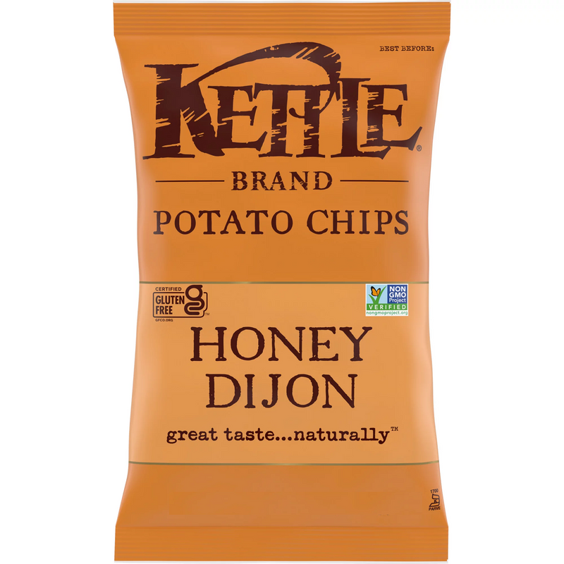Kettle Brand Honey Dijon Kettle Cooked Potato Chips, 7.5 oz. Bags