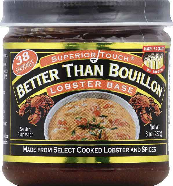 Better Than Bouillon Lobster Base, Makes 9.5 Quarts of Broth, 2-Pack 8 oz. Jars