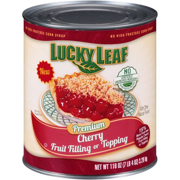 Lucky Leaf Premium Cherry Fruit Pie Filling Or Topping, 1-Pack 118 oz.