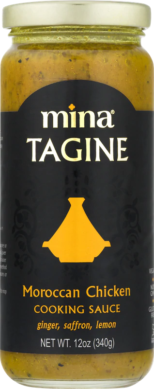 Mina Tagine Moroccan Chicken Cooking Sauce, 2-Pack 12 oz. Jars