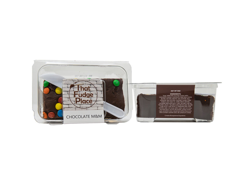 That Fudge Place Chocolate M&M (tm) Fudge, 2-Pack 8 oz. Containers