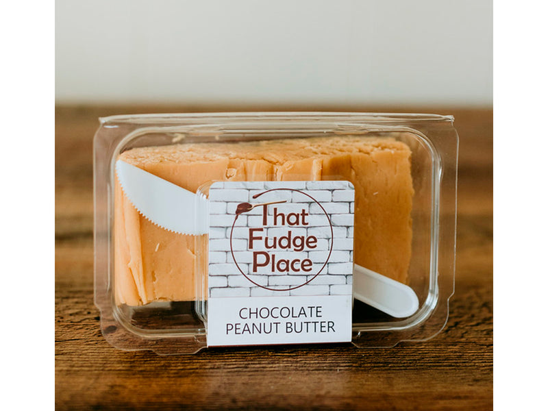 That Fudge Place Chocolate Peanut Butter Fudge, 2-Pack 8 oz. Containers