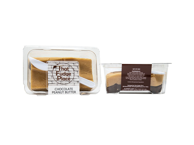 That Fudge Place Chocolate Peanut Butter Fudge, 2-Pack 8 oz. Containers