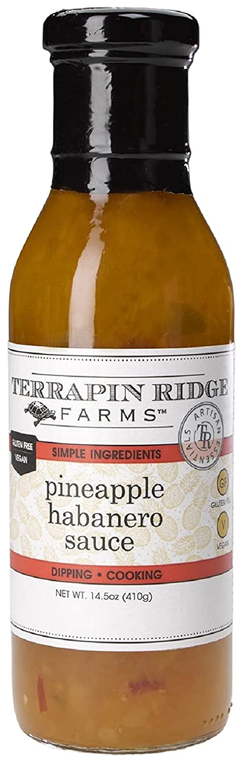 Terrapin Ridge Farms Gourmet Pineapple Habanero Sauce, 2-Pack 14.5 oz. Bottles