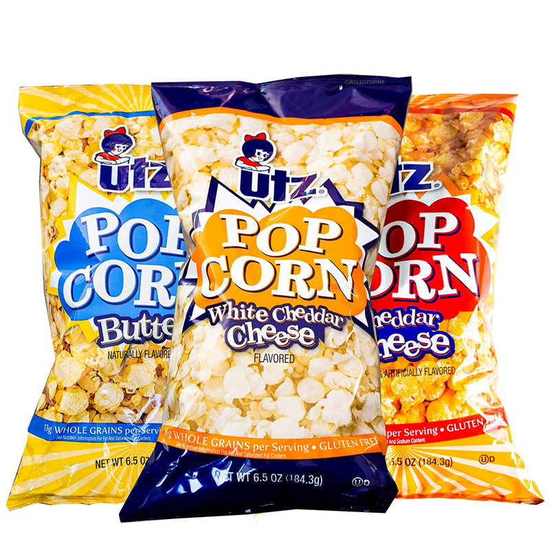 Utz Quality Foods Popcorn Lovers Variety 3-Pack