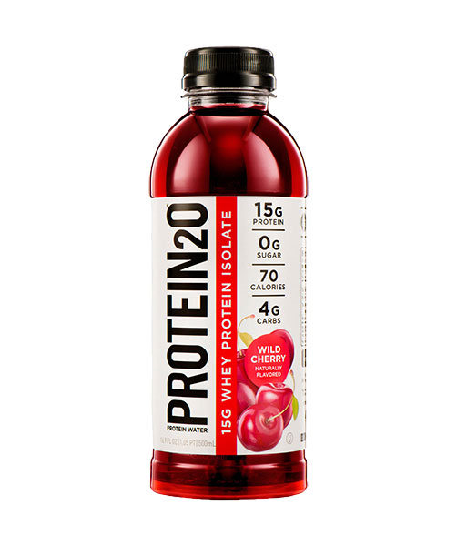Protein2o 15g Whey Protein Infused Water, 12-Pack 16.9 oz Bottles (Wild Cherry)