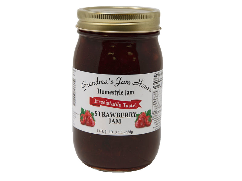 Grandma's Homestyle Strawberry Jam, 2-Pack 16 oz. Jars