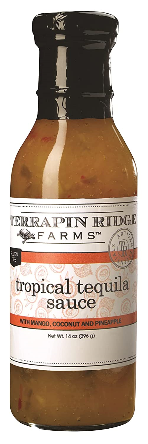 Terrapin Ridge Farms Gourmet Tropical Tequila Sauce, 2-Pack 14 fl. oz. Bottles