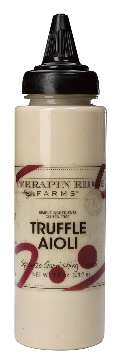 Terrapin Ridge Farms Aioli Garnishing Sauce, 3-Pack Squeeze Bottles