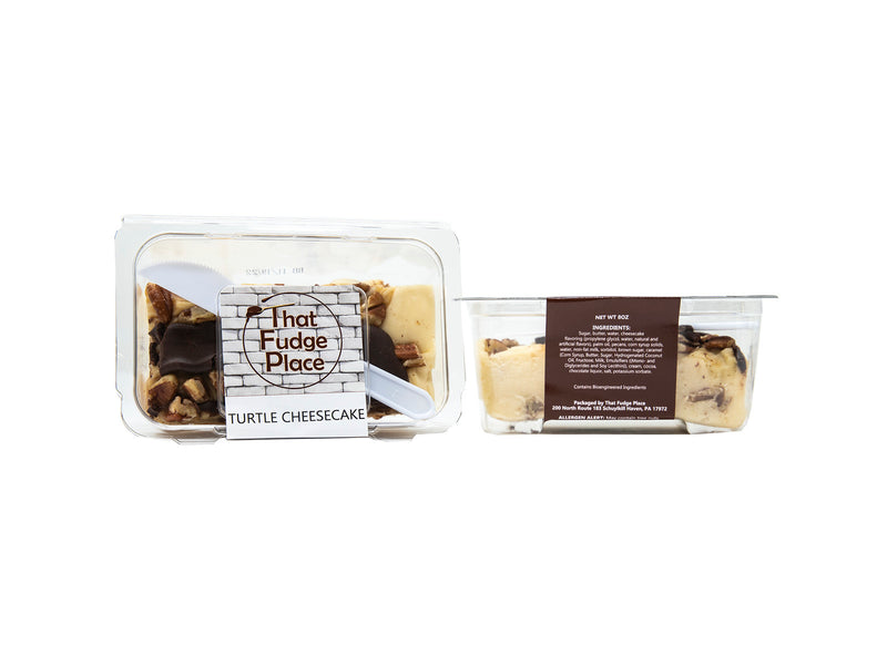 That Fudge Place Turtle Cheesecake Fudge, 2-Pack 8 oz. Containers