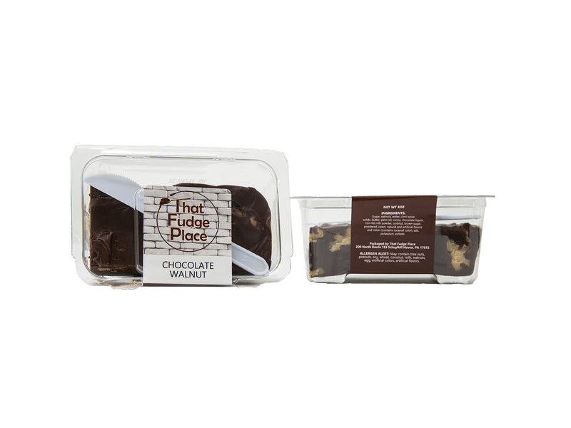 That Fudge Place Chocolate Walnut Fudge, 2-Pack 8 oz. Containers