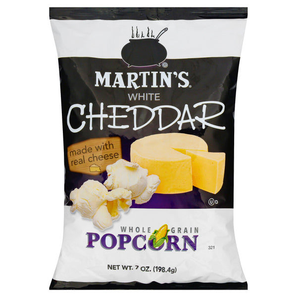 Martin's White Cheddar Cheese Whole Grain Popcorn, 3-Pack 7 oz. Bags